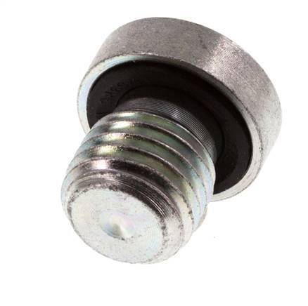 Plug M12 X 1.5 Steel NBR with Internal Hex 400bar (5620.0psi) [2 Pieces]