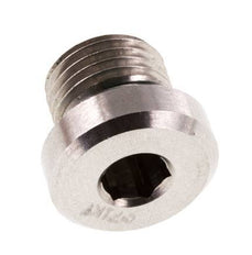 Bouchon M10 X 1 Acier inoxydable FKM avec hexagone interne 400bar (5620.0psi)
