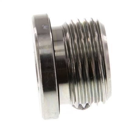 Bouchon M27 X 2 Acier NBR avec hexagone interne 400bar (5620.0psi)