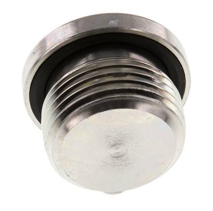 Bouchon M27 X 2 Acier NBR avec hexagone interne 400bar (5620.0psi)