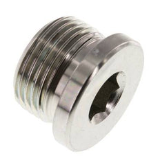 Bouchon M27 X 2 Acier NBR avec hexagone interne 400bar (5620.0psi)