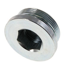 Bouchon M48 X 2 Acier FKM avec hexagone interne 250bar (3512.5psi)