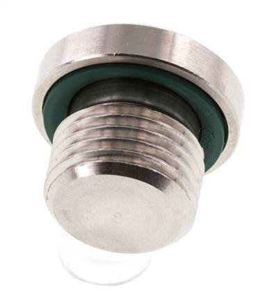 Plug M16 X 1.5 Stainless steel FKM with Internal Hex 400bar (5620.0psi)