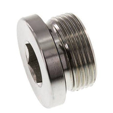 Plug M33 X 2 Steel NBR with Internal Hex 400bar (5620.0psi)