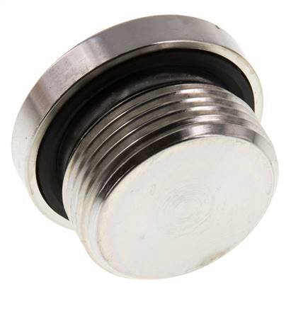Bouchon M33 X 2 Acier NBR avec hexagone interne 400bar (5620.0psi)