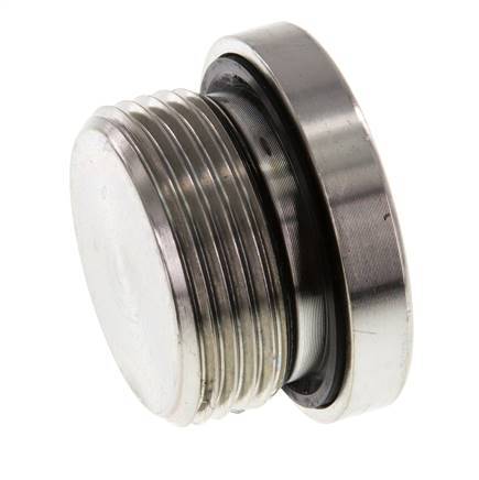 Bouchon M33 X 2 Acier NBR avec hexagone interne 400bar (5620.0psi)