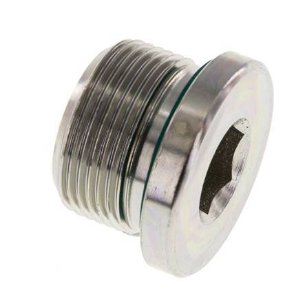 Bouchon M26 X 1.5 Acier FKM avec hexagone interne 400bar (5620.0psi)