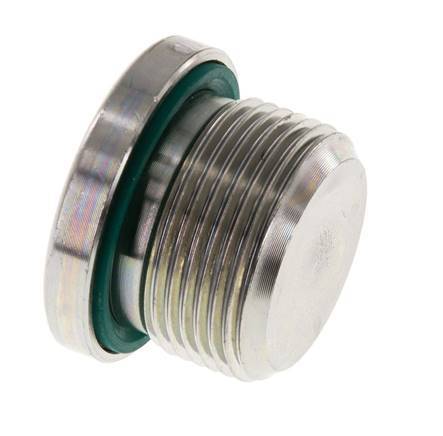 Bouchon M26 X 1.5 Acier FKM avec hexagone interne 400bar (5620.0psi)