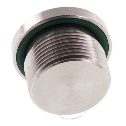 Bouchon M26 X 1,5 Acier inoxydable FKM avec hexagone interne 400bar (5620.0psi)