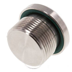 Bouchon M26 X 1,5 Acier inoxydable FKM avec hexagone interne 400bar (5620.0psi)