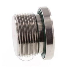 Bouchon M26 X 1,5 Acier inoxydable FKM avec hexagone interne 400bar (5620.0psi)