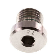 Bouchon M14 X 1,5 Acier inoxydable FKM avec hexagone interne 400bar (5620.0psi)