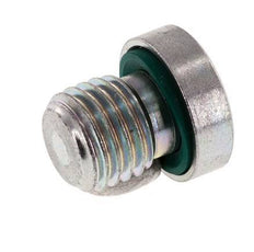 Plug M12 X 1.5 Steel FKM with Internal Hex 400bar (5620.0psi) [2 Pieces]