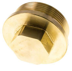 Bouchon G2'' en laiton avec collier et hexagone externe 16bar (224.8psi)