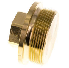 Bouchon G2'' en laiton avec collier et hexagone externe 16bar (224.8psi)