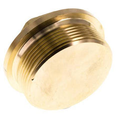 Bouchon G2'' en laiton avec collier et hexagone externe 16bar (224.8psi)