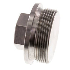 Bouchon G2'' en acier inoxydable avec collier et hexagone externe 40bar (562.0psi)