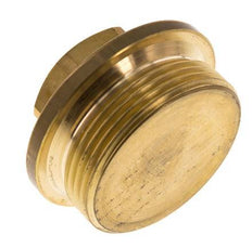 Bouchon G1 1/2'' en laiton avec collier et hexagone externe 16bar (224.8psi)