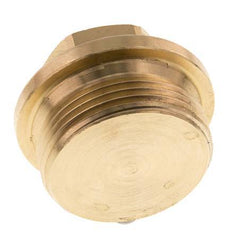 Bouchon G1 1/4'' en laiton avec collier et hexagone externe 16bar (224.8psi)