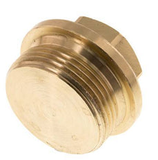Bouchon G1 1/4'' en laiton avec collier et hexagone externe 16bar (224.8psi)