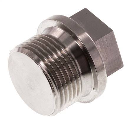Bouchon G3/4'' en acier inoxydable avec collier et hexagone externe 40bar (562.0psi)