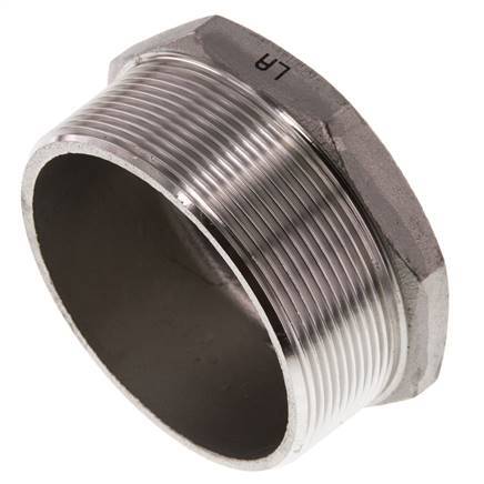 Bouchon R3'' en acier inoxydable avec hexagone externe 16bar (224.8psi)