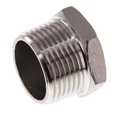 Plug R1'' Stainless steel with External Hex 16bar (224.8psi)