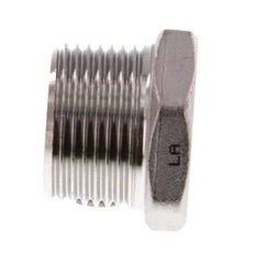 Bouchon R3/4'' en acier inoxydable avec hexagone externe 16bar (224.8psi) [2 pièces].