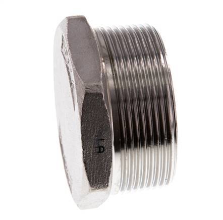 Bouchon R2'' en acier inoxydable avec hexagone externe 16bar (224.8psi)
