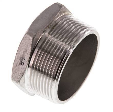 Bouchon R2'' en acier inoxydable avec hexagone externe 16bar (224.8psi)