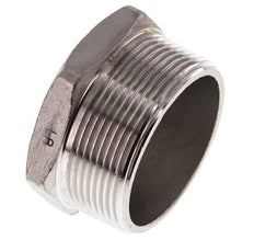 Bouchon R2'' en acier inoxydable avec hexagone externe 16bar (224.8psi)