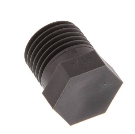 Plug R1/4'' Pa 6 with External Hex 8bar (112.4psi) [20 Pieces]