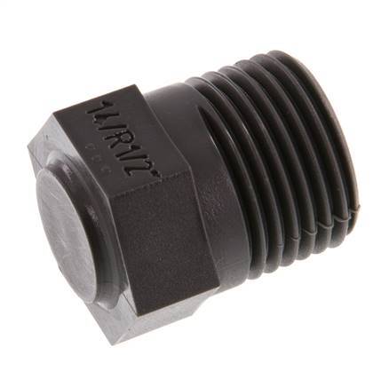 Plug R1/2'' Pa 6 with External Hex 8bar (112.4psi) [10 Pieces]