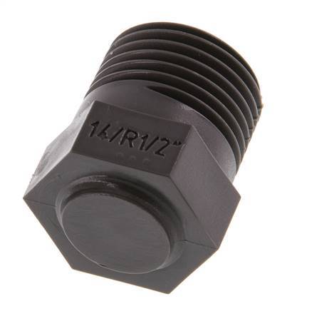 Plug R1/2'' Pa 6 with External Hex 8bar (112.4psi) [10 Pieces]