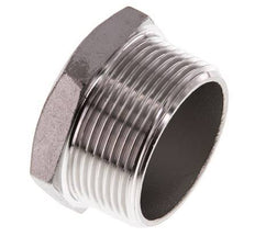Bouchon R1 1/2'' en acier inoxydable avec hexagone externe 16bar (224.8psi)