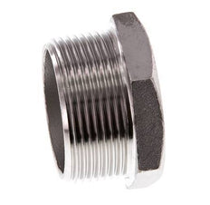 Bouchon R1 1/2'' en acier inoxydable avec hexagone externe 16bar (224.8psi)