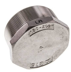 Bouchon R2 1/2'' en acier inoxydable avec hexagone externe 16bar (224.8psi)