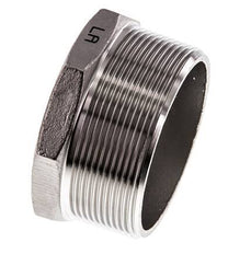 Bouchon R2 1/2'' en acier inoxydable avec hexagone externe 16bar (224.8psi)