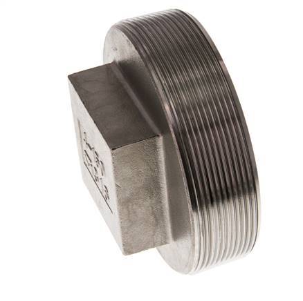Plug R4'' Stainless steel with External Square 16bar (224.8psi)