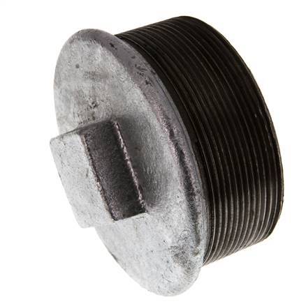 Plug R3'' Malleable cast iron with External Square 25bar (351.25psi)