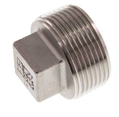 Bouchon R1 1/4'' en acier inoxydable avec carré externe 16bar (224.8psi)