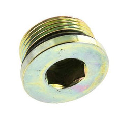 Bouchon UN 1-5/16''-12 Acier NBR avec hexagone interne 400bar (5620.0psi)