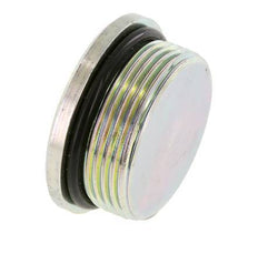 Bouchon UN 1-5/8''-12 Acier NBR avec hexagone interne 250bar (3512.5psi)