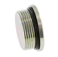 Bouchon UN 1-5/8''-12 Acier NBR avec hexagone interne 250bar (3512.5psi)