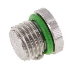 Bouchon UNF 7/16''-20 Acier inoxydable FKM avec hexagone interne 630bar (8851.5psi)