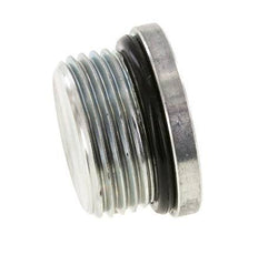 Bouchon UN 1-3/16INCH-12 Acier NBR avec hexagone interne 400bar (5620.0psi)