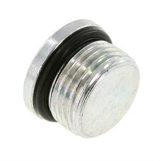 Bouchon UNF 7/8''-14 Acier NBR avec hexagone interne 630bar (8851.5psi)