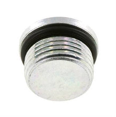 Bouchon UNF 7/8''-14 Acier NBR avec hexagone interne 630bar (8851.5psi)