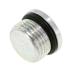 Bouchon UNF 7/8''-14 Acier NBR avec hexagone interne 630bar (8851.5psi)