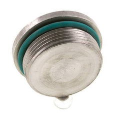Bouchon UN 1-5/8''-12 Acier inoxydable FKM avec hexagone interne 250bar (3512.5psi)